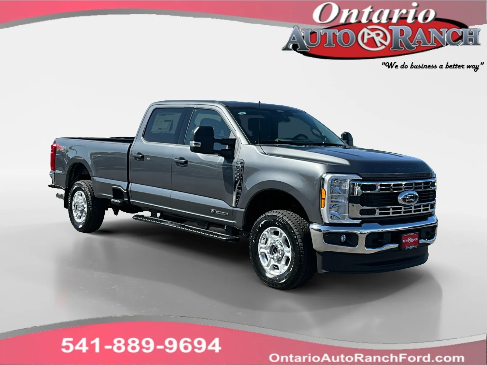 New 2026 Carbonized Gray Metallic Ford F-350® XLT image 1