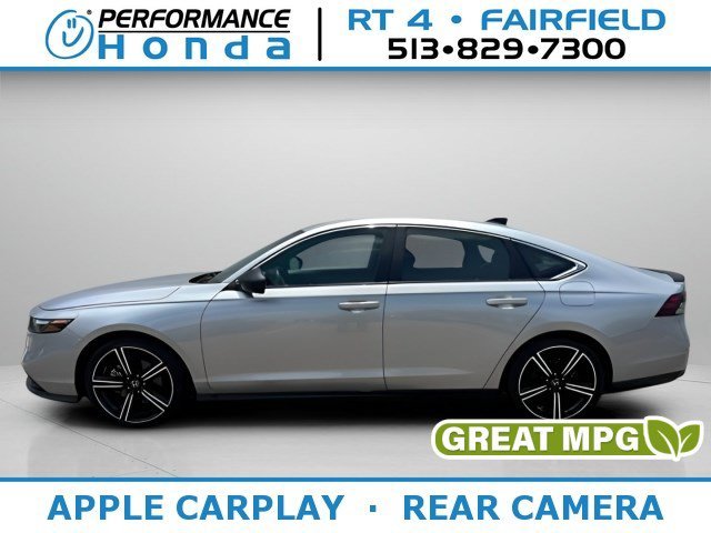 Used 2024 Solar Silver Metallic Honda Sport image 1
