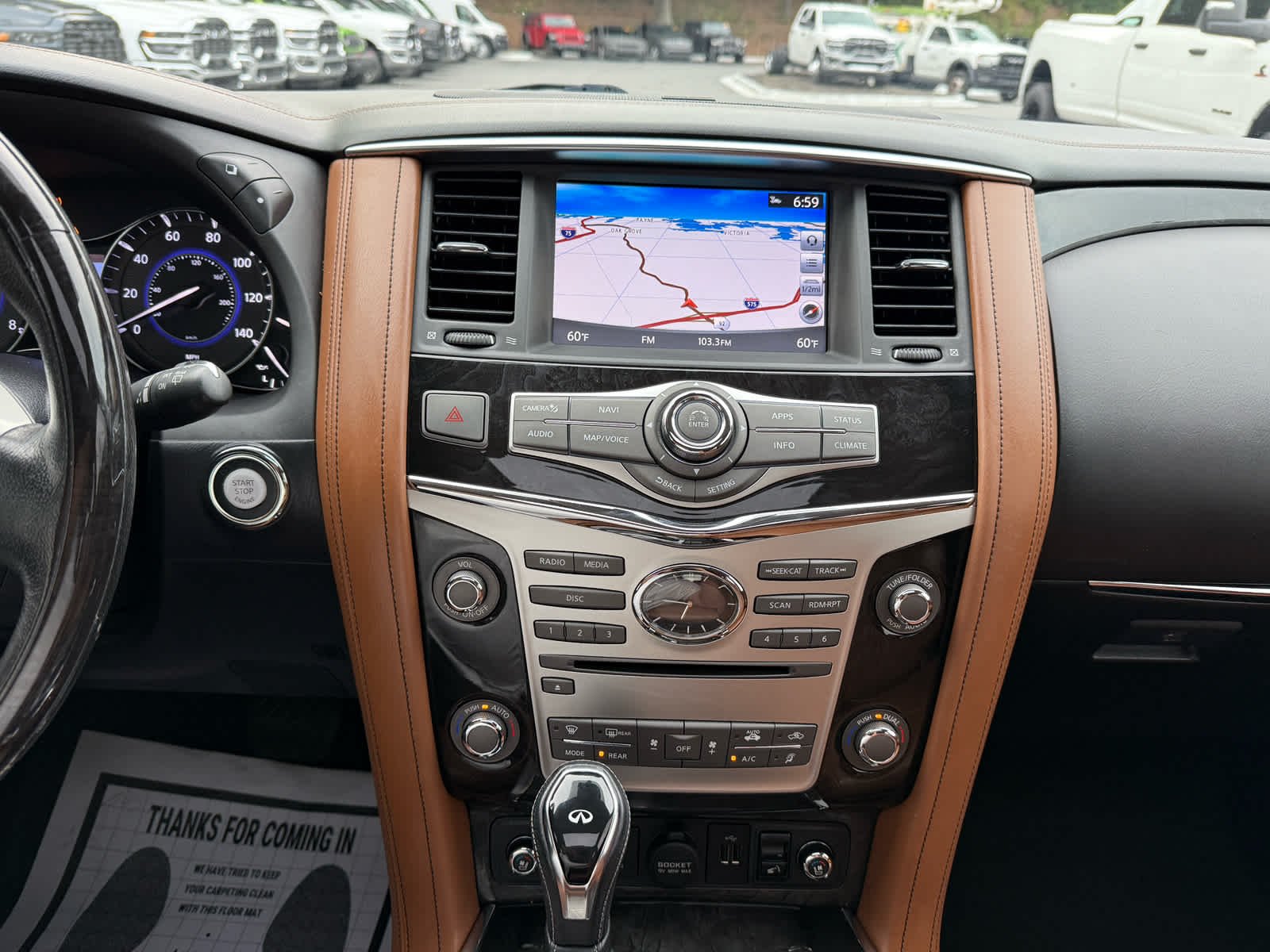 Used 2019 Moonstone White INFINITI LUXE image 17