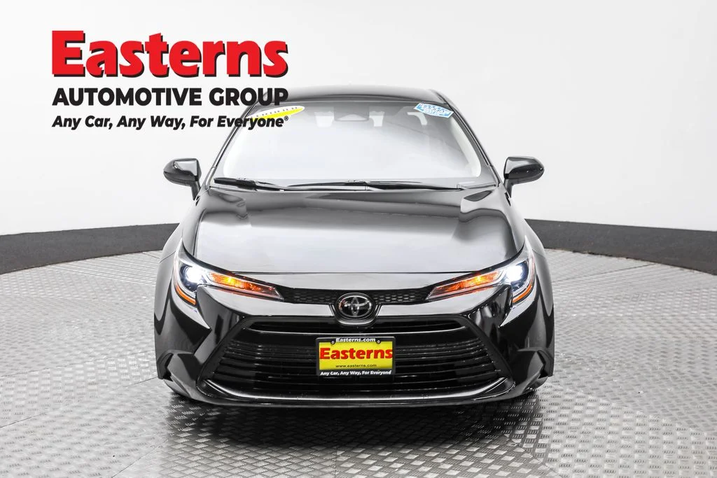 Used 2024 Black Toyota LE image 2