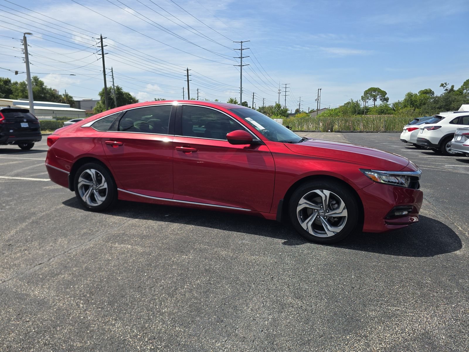 Used 2020 Red Honda EX image 2