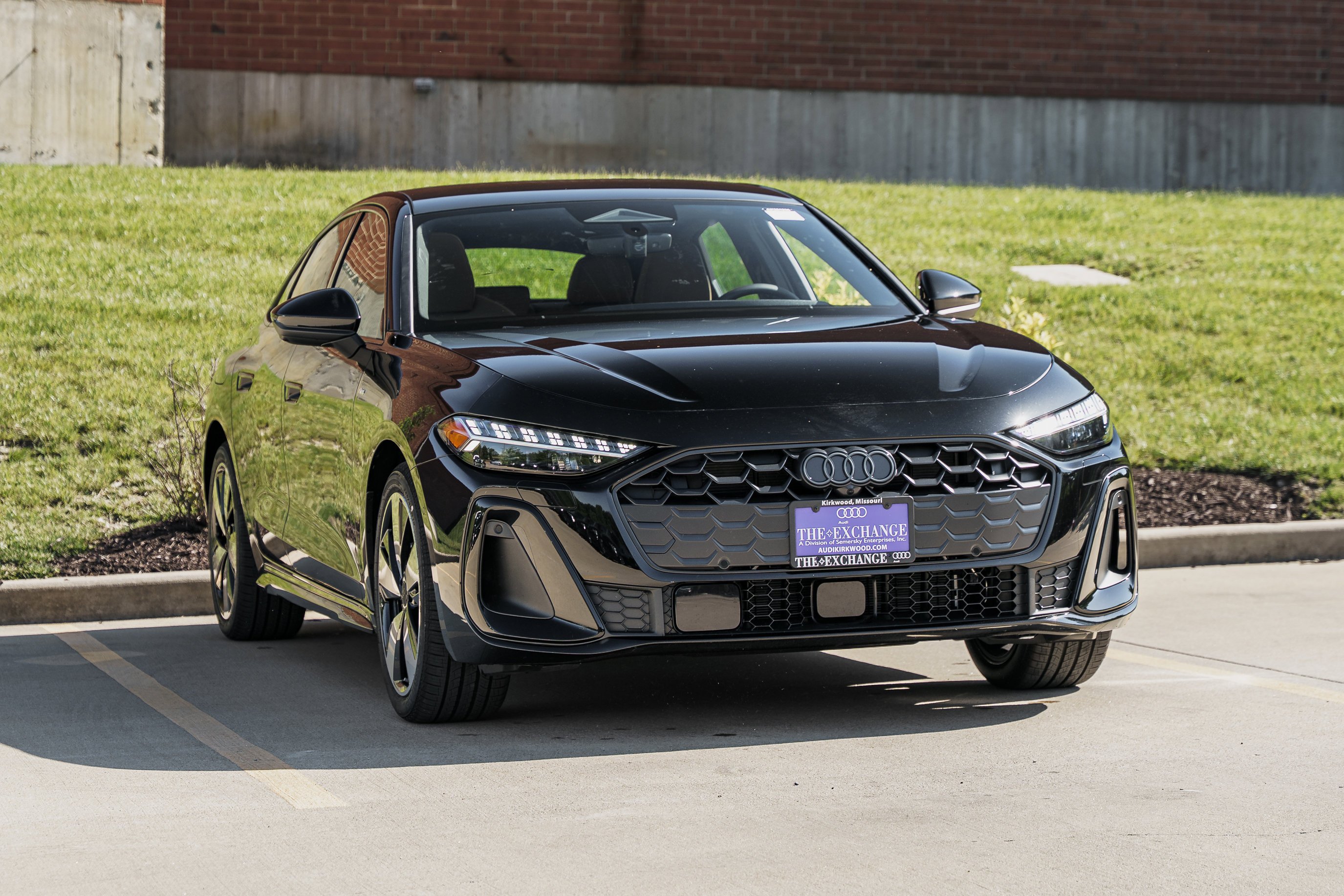 New 2026 Mythos Black Metallic Audi Premium Plus image 2