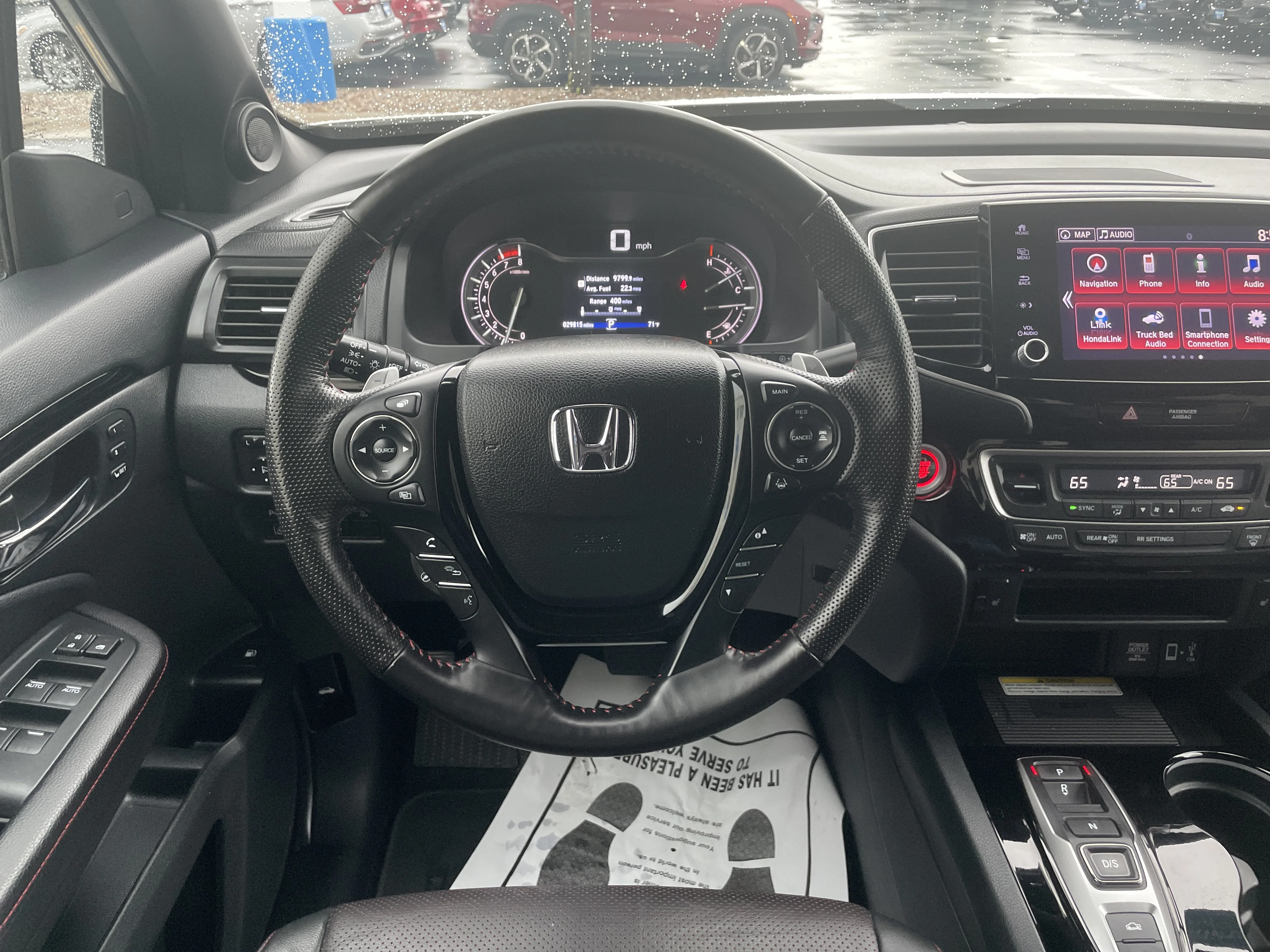 Certified Used 2023 Platinum White Pearl Honda AWD BLACK EDITION image 6