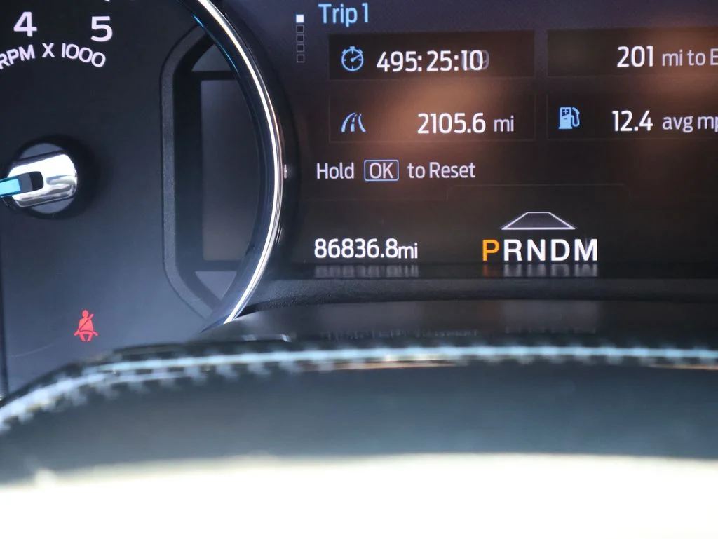 Used 2021 Black Metallic Ford Platinum image 31