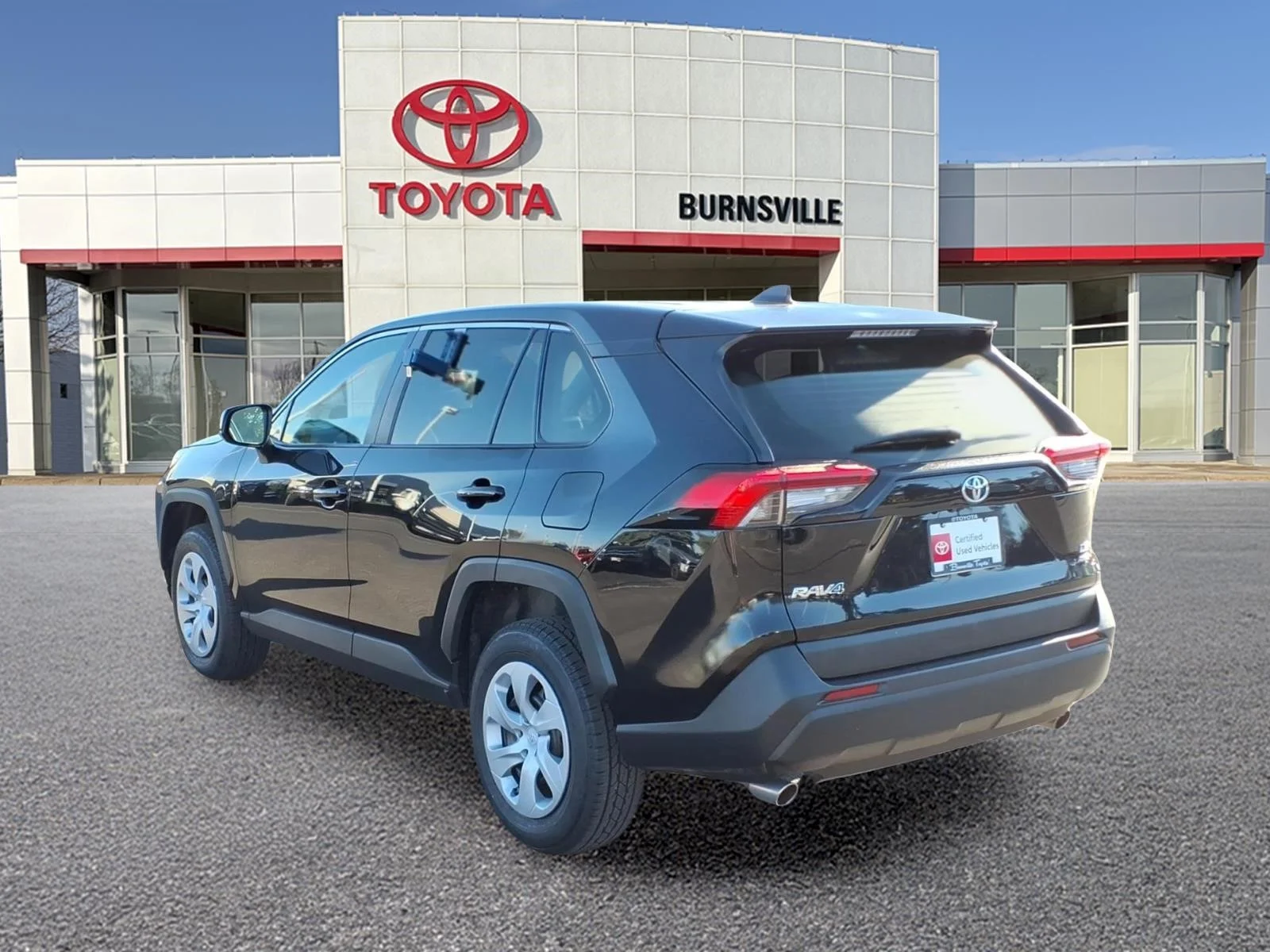 Certified Used 2025 Black Toyota LE image 6
