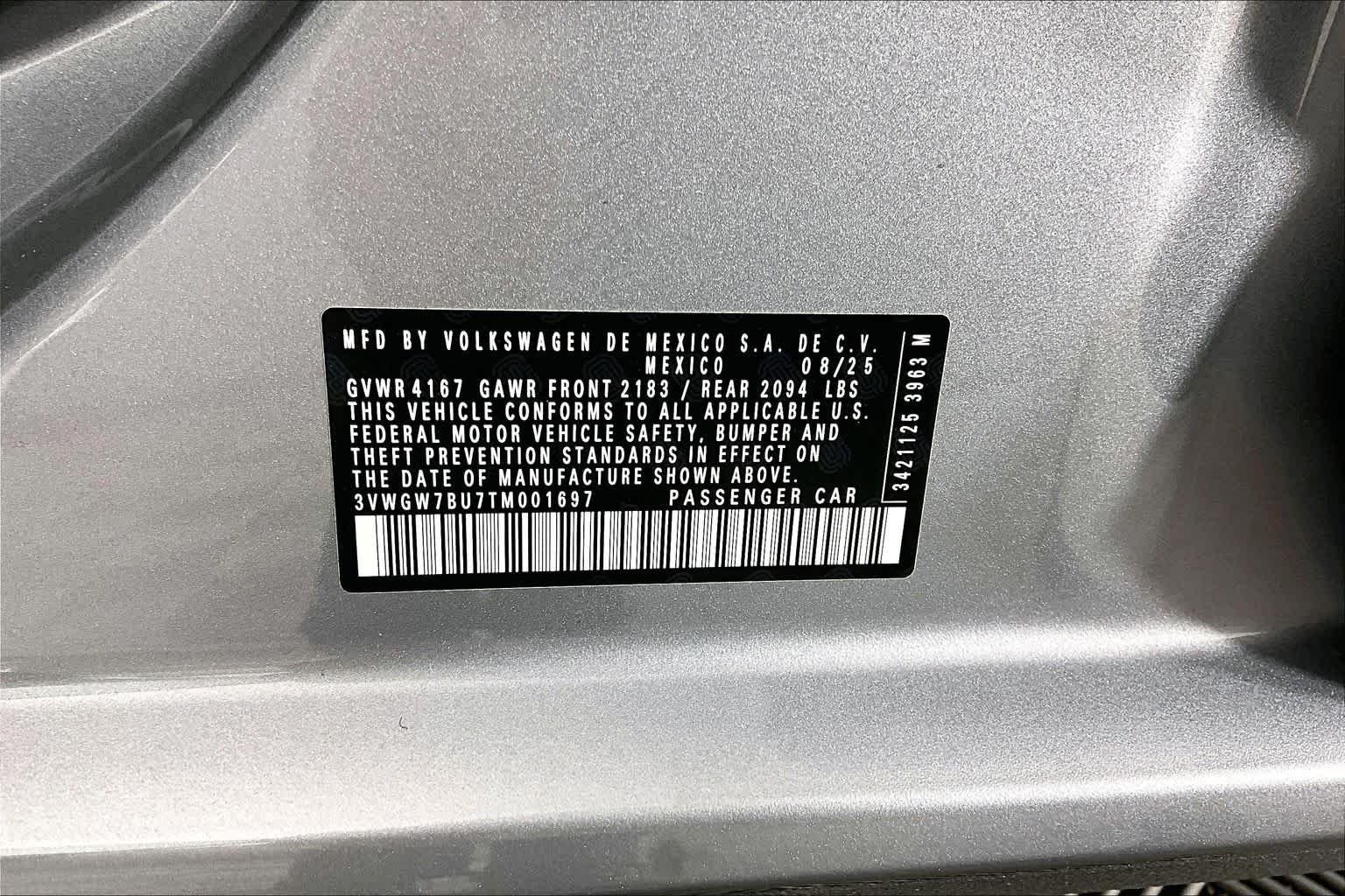 Used 2026 Pyrite Silver Metallic Volkswagen SEL image 33