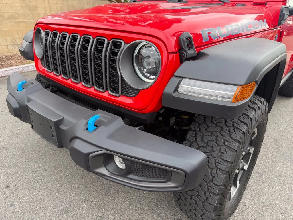 Used 2025 Red Jeep Rubicon 4xe image 4