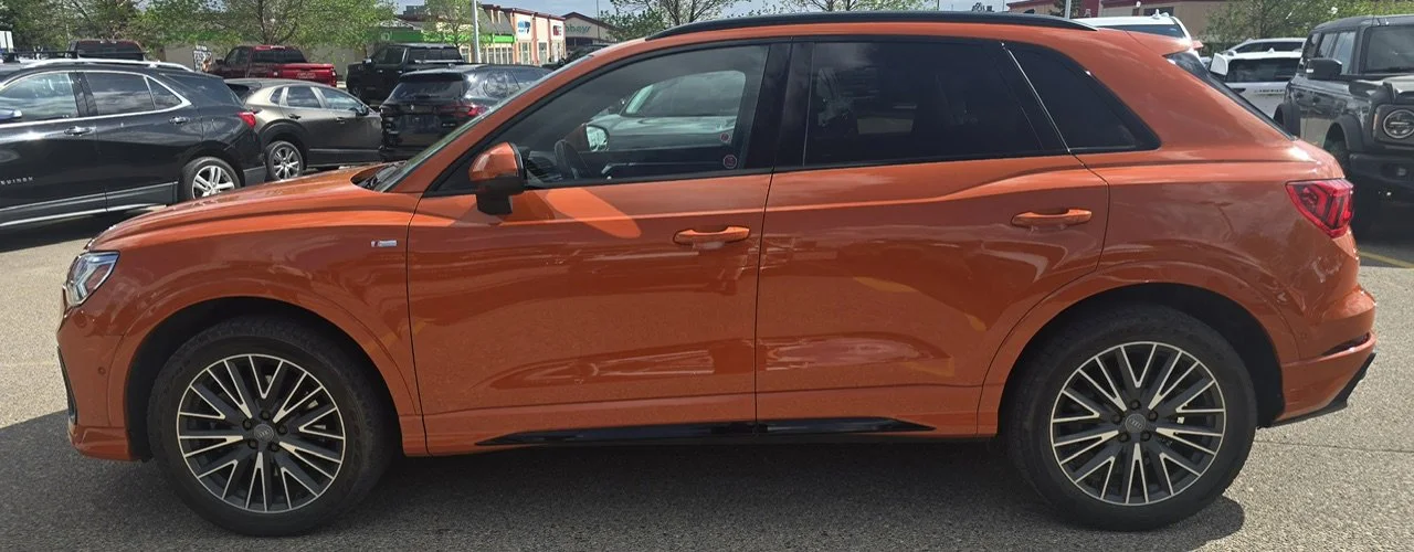 Used 2020 ORANGE Audi Technik image 2