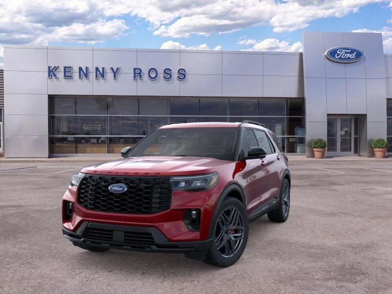 New 2026 Rapid Red Metallic Tinted Clearcoat Ford ST-Line image 3