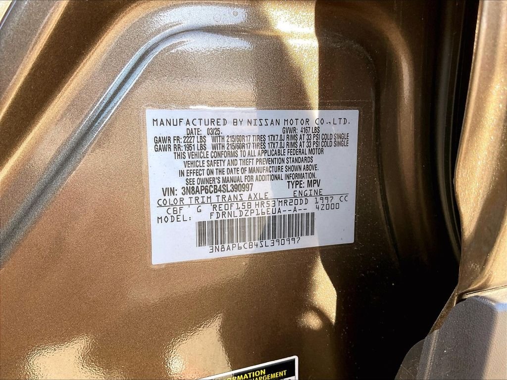 Used 2025 Canyon Bronze Metallic Nissan SV image 31