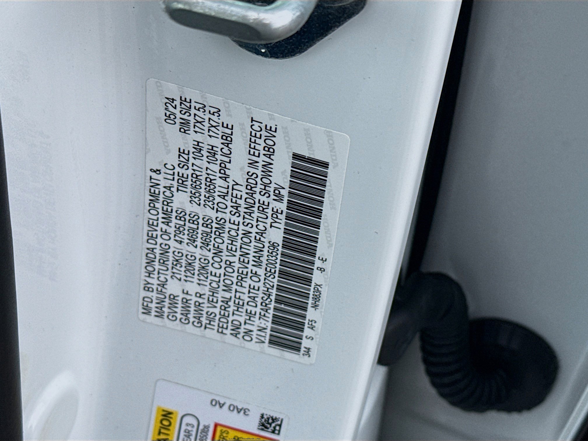 Certified Used 2025 Platinum White Pearl Honda 1.5T AWD LX image 37