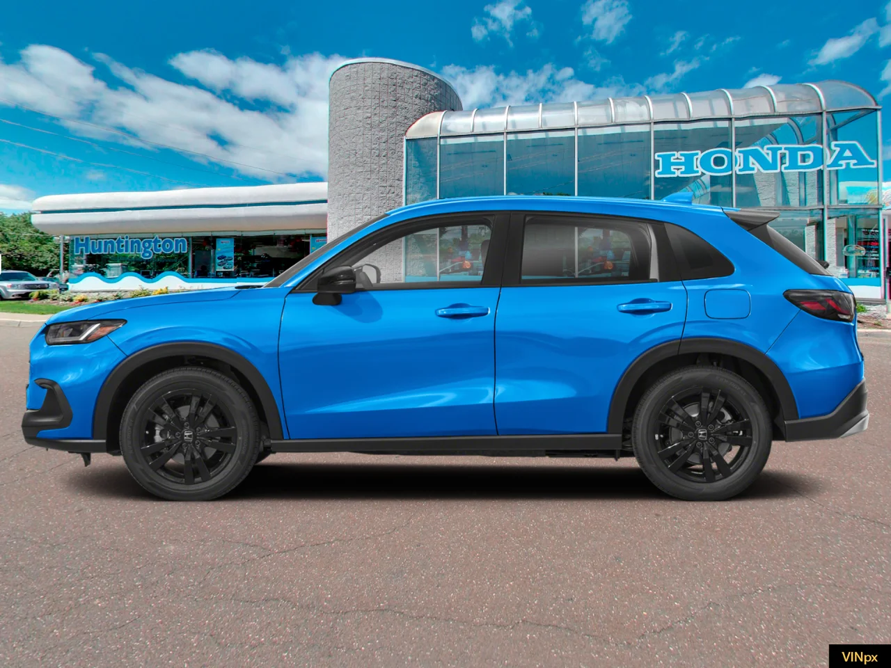 New 2027 Blue Honda Sport AWD image 3