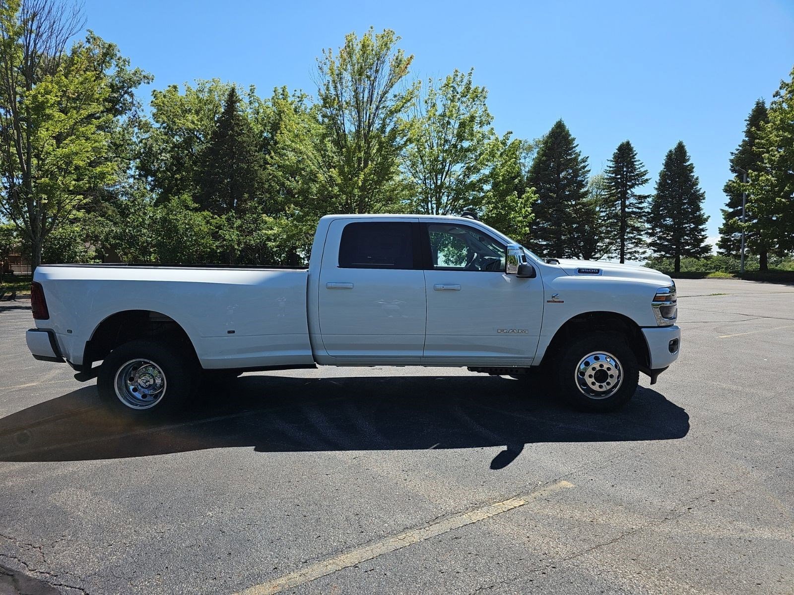 New 2026 Bright White Clearcoat Ram Laramie image 6