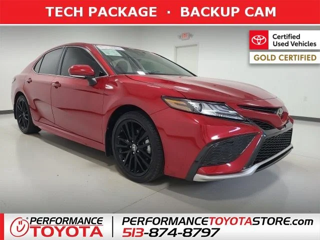 Certified Used 2024 Supersonic Red Toyota XSE image 1