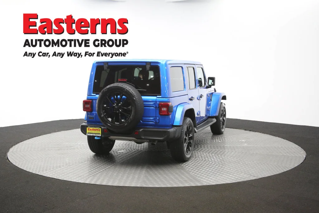 Used 2024 Blue Jeep Sahara 4xe image 41