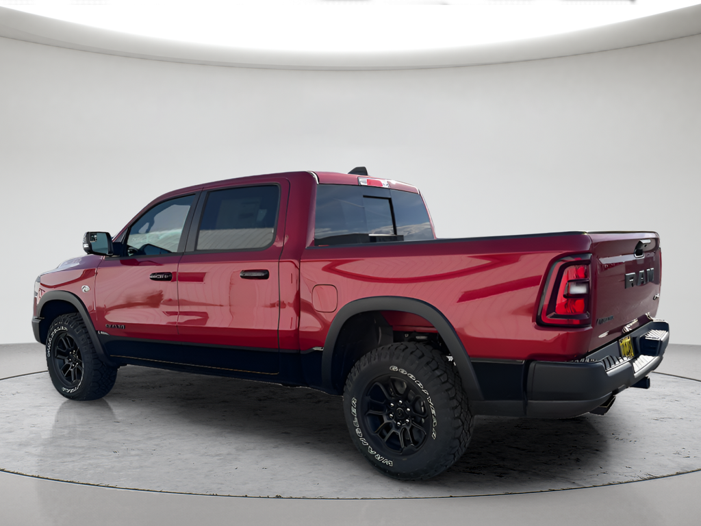 New 2026 Molten Red Pearl-Coat Exterior Paint RAM Rebel image 3