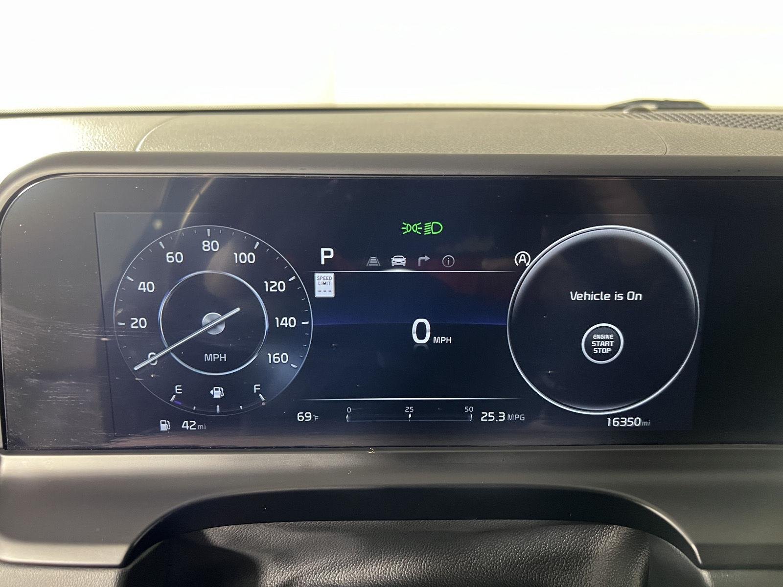 Used 2024 Fusion Black Kia EX image 19