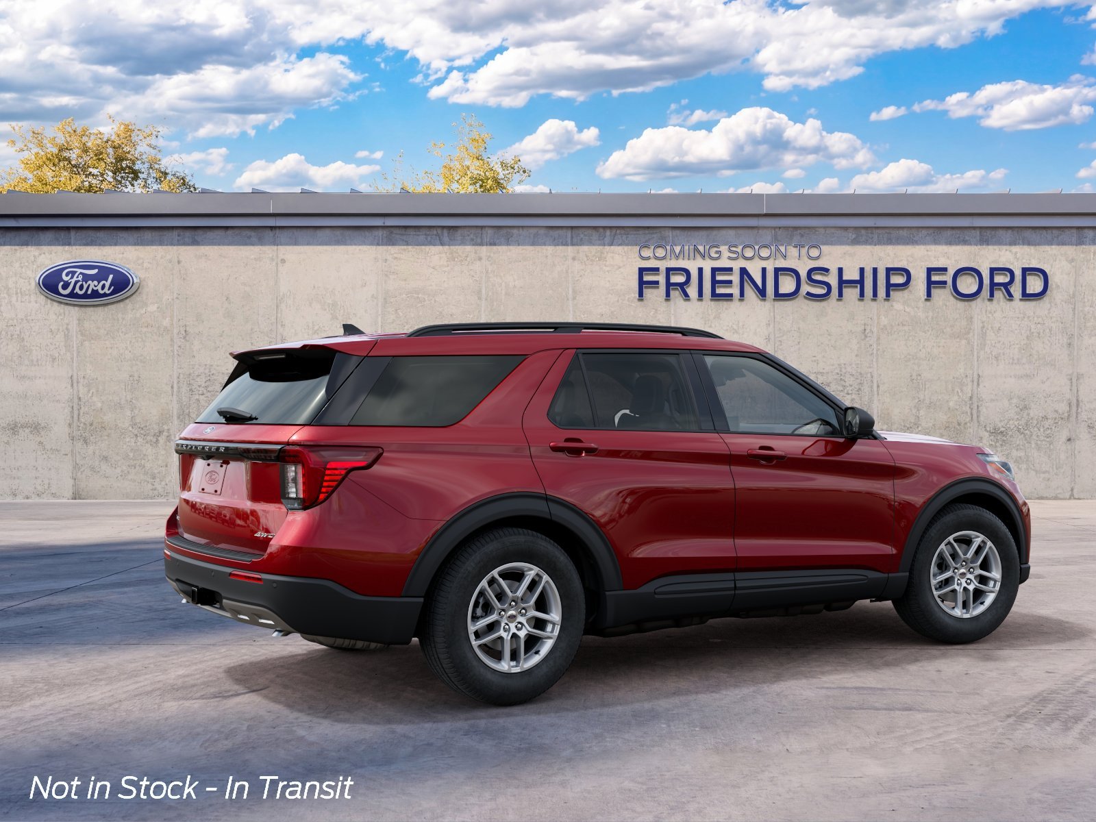 New 2027 Ruby Red Metallic Tinted Clearcoat Ford Active image 6