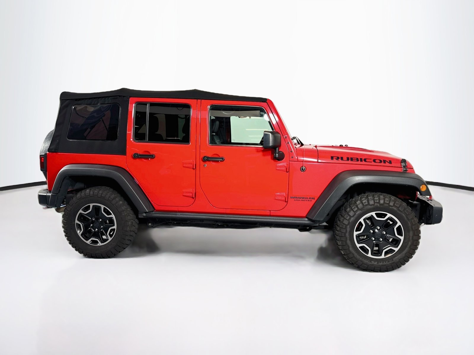Used 2016 Firecracker Red Clearcoat Jeep Rubicon Hard Rock image 8