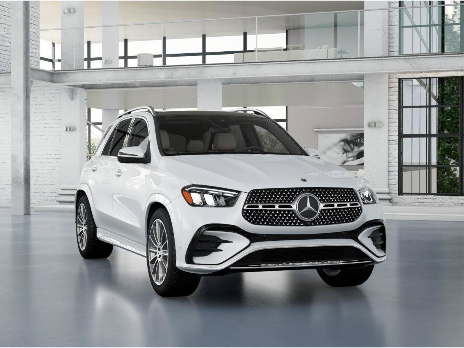 New 2026 Moonlight White Metallic Mercedes-Benz GLE 350 image 9