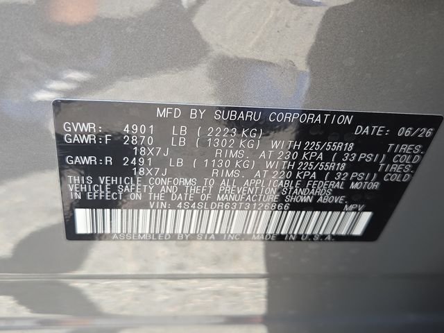 New 2026 Beige Subaru Limited image 6