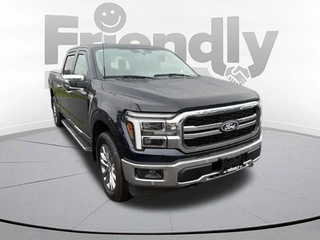 Used 2025 Antimatter Blue Metallic Ford Lariat image 11