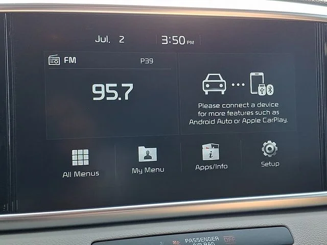 Used 2020 Blue Kia EX image 16