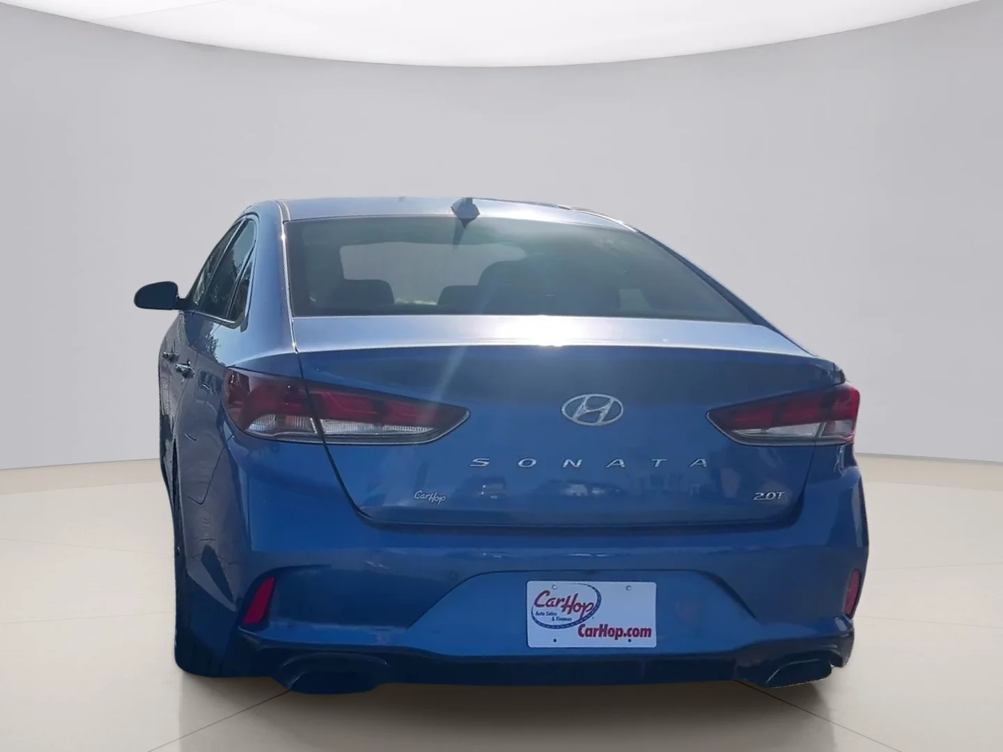 Used 2018 Blue Hyundai LIMITED image 4