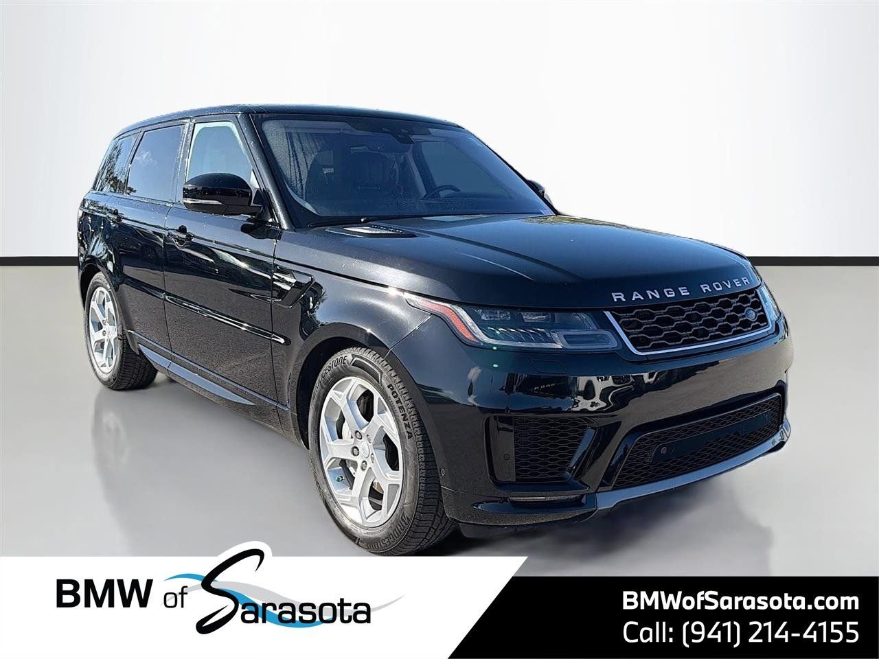Black 2020 Land Rover Range Rover Sport HSE 4WD SUV / Crossover All-Wheel Drive