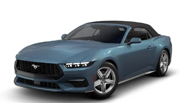 New 2026 Vapor Blue Metallic Ford EcoBoost® Convertible image 9