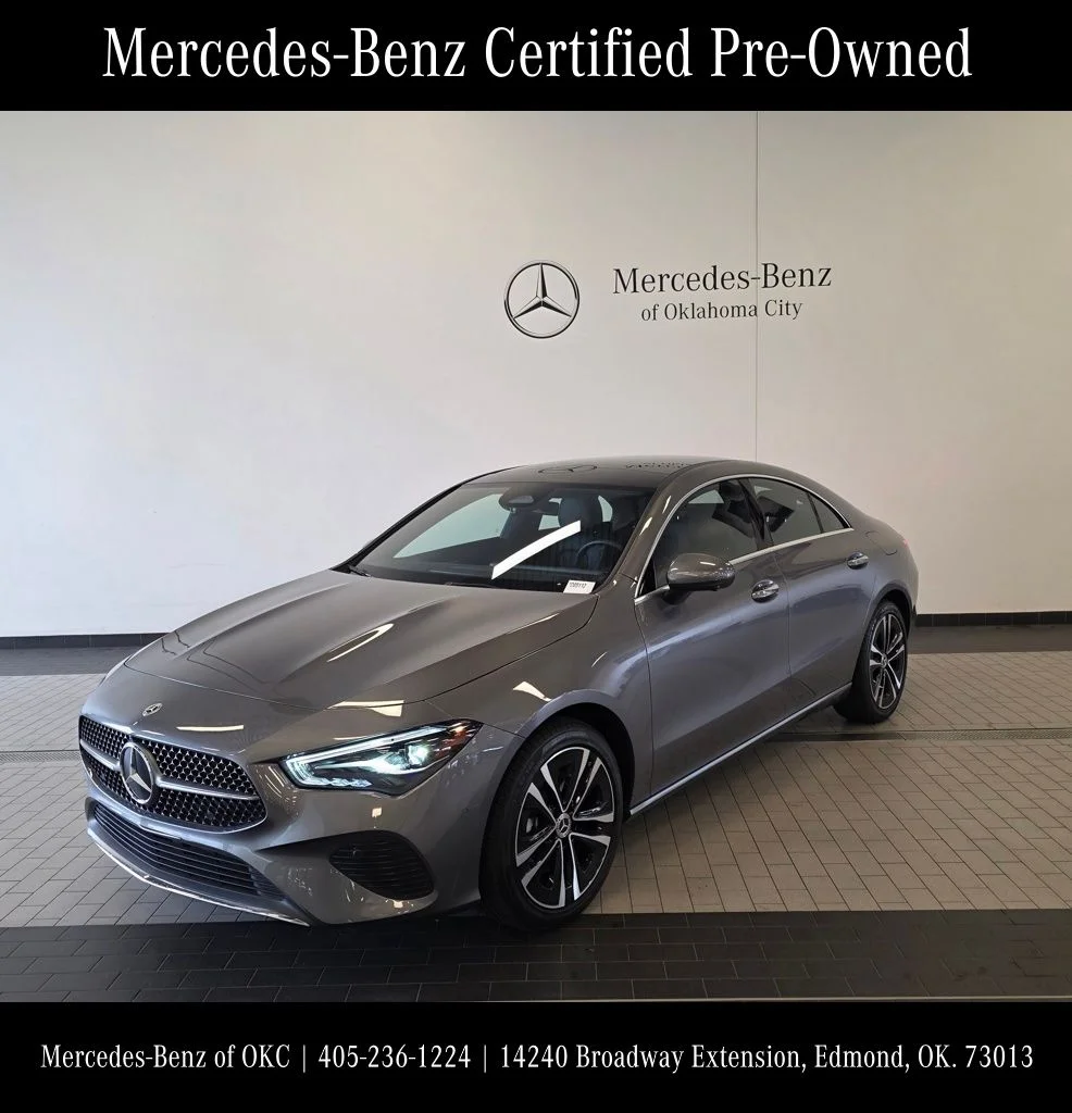 Certified Used 2025 Gray Mercedes-Benz CLA 250 image 1