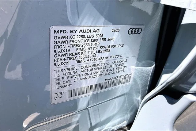 New 2026 Gray Audi S line image 13