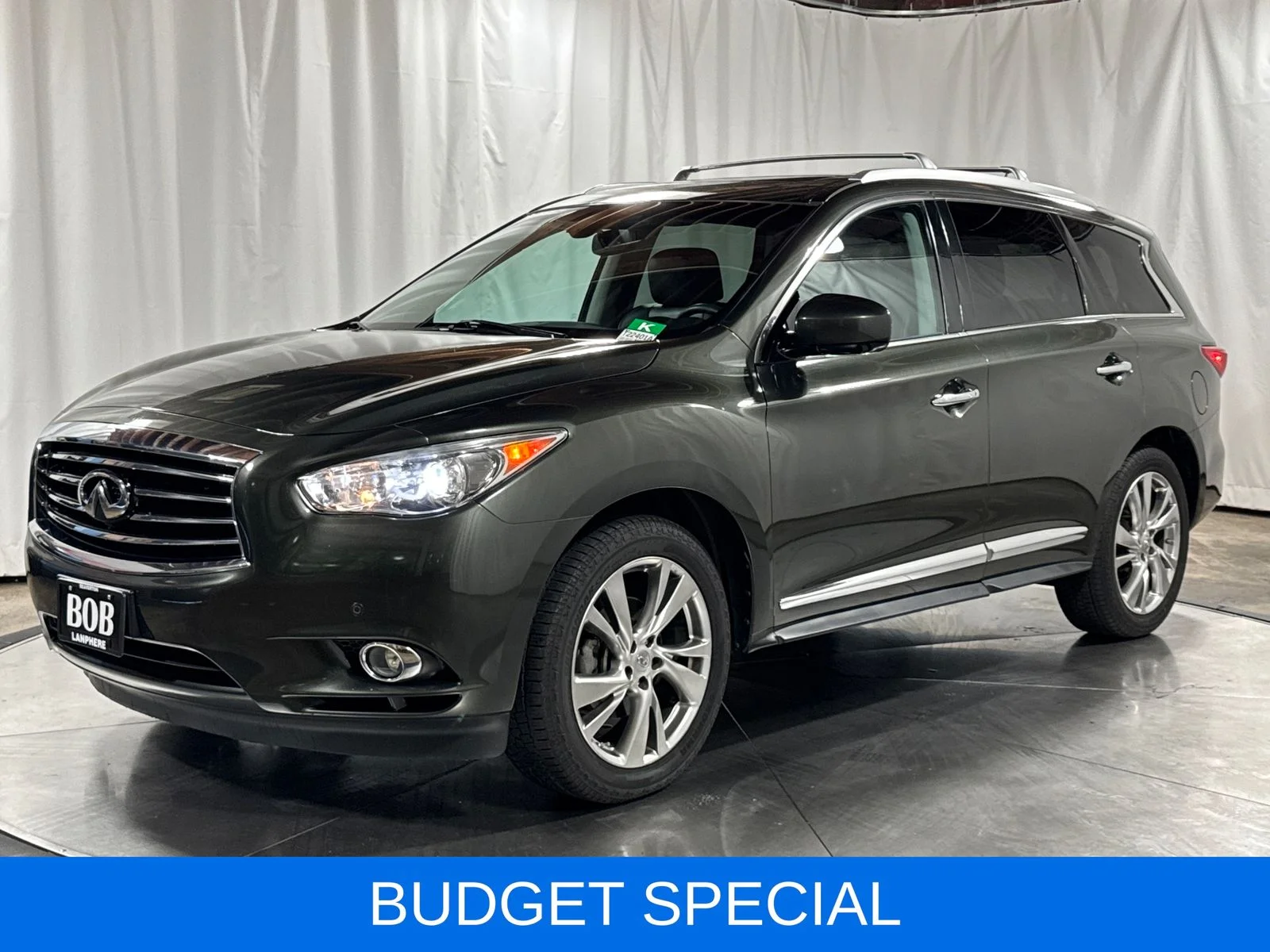 Used 2013 Green INFINITI Base image 1