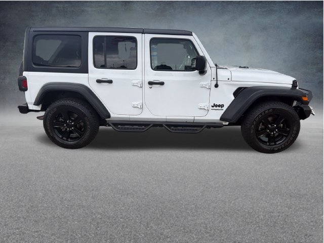 Used 2020 White Jeep Unlimited Sport Altitude image 8
