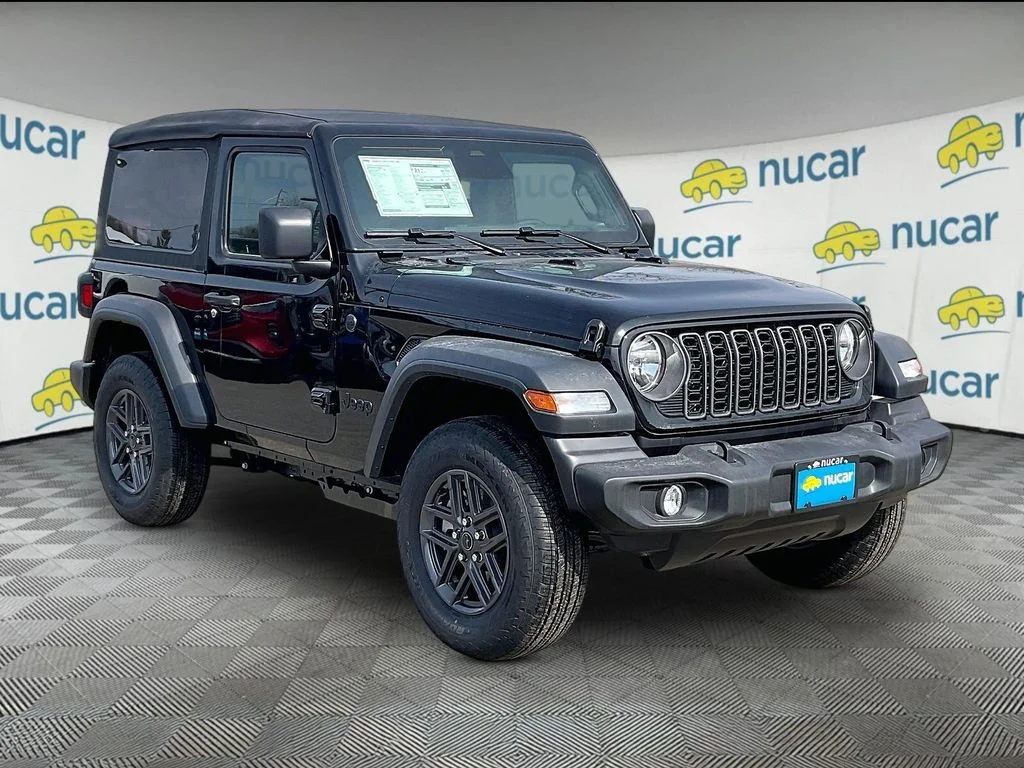 New 2026 Black Clearcoat Jeep Sport S image 1