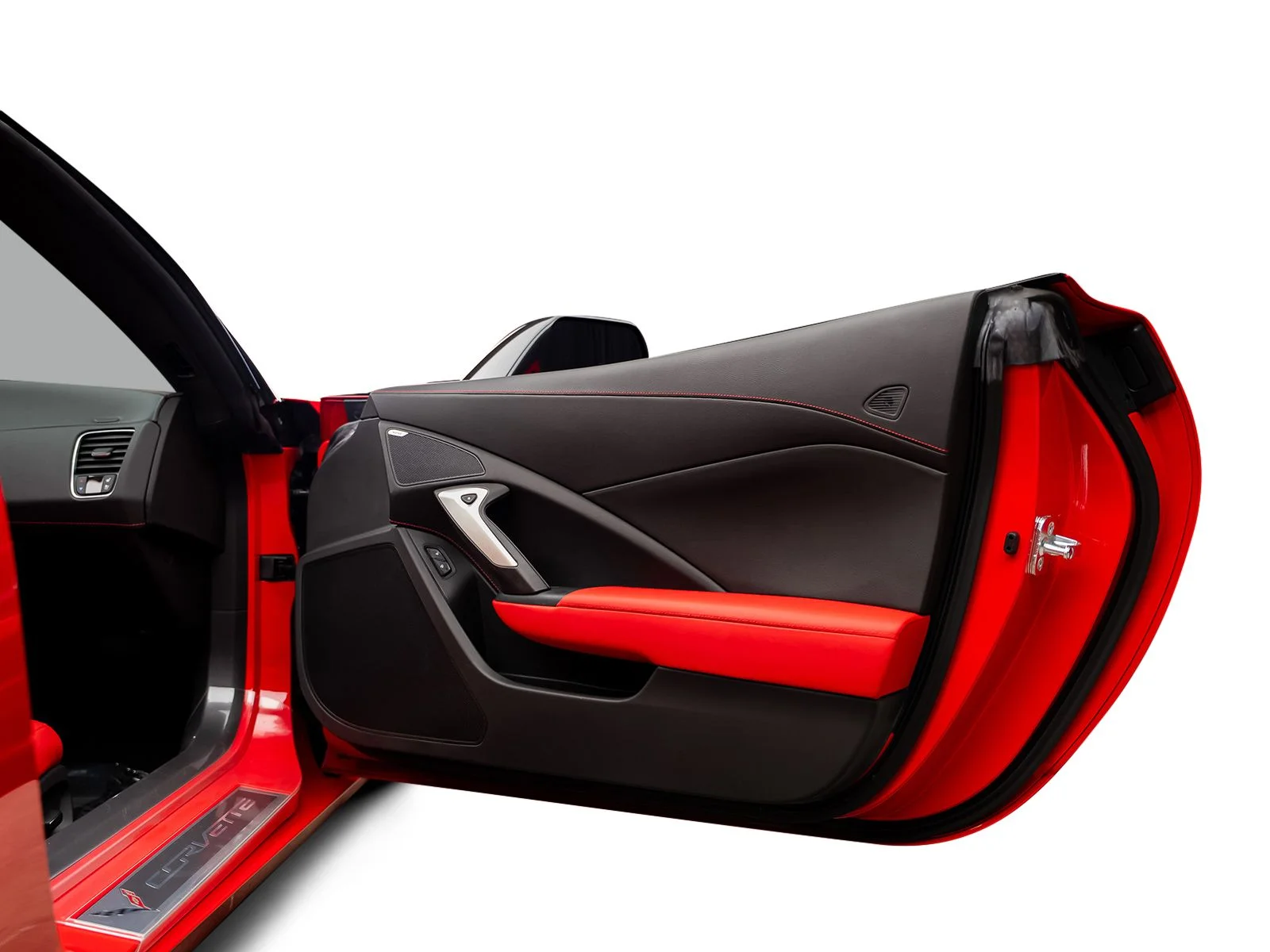 Used 2016 Red Chevrolet Stingray Z51 image 49