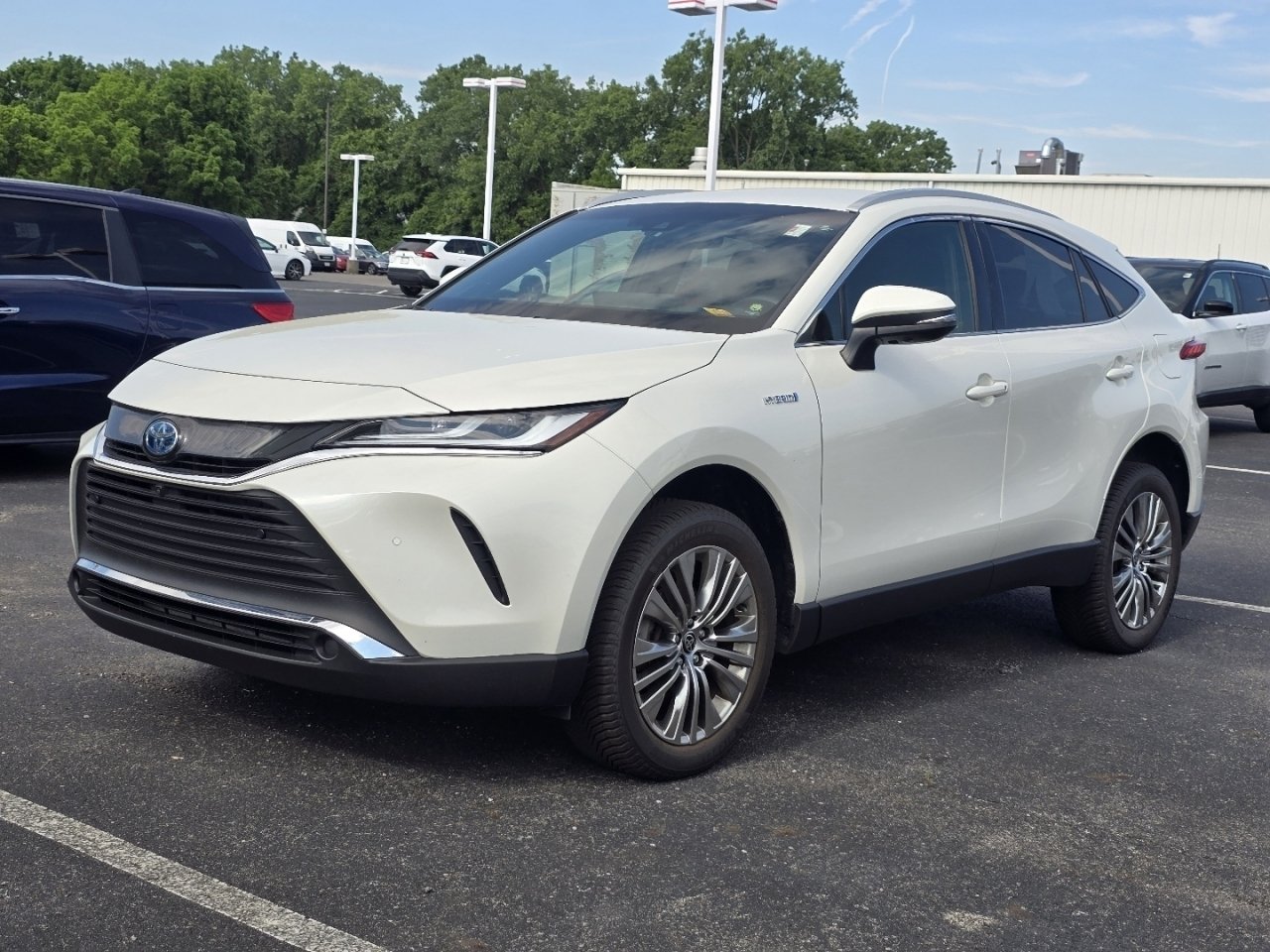 Used 2021 White Toyota Limited image 3