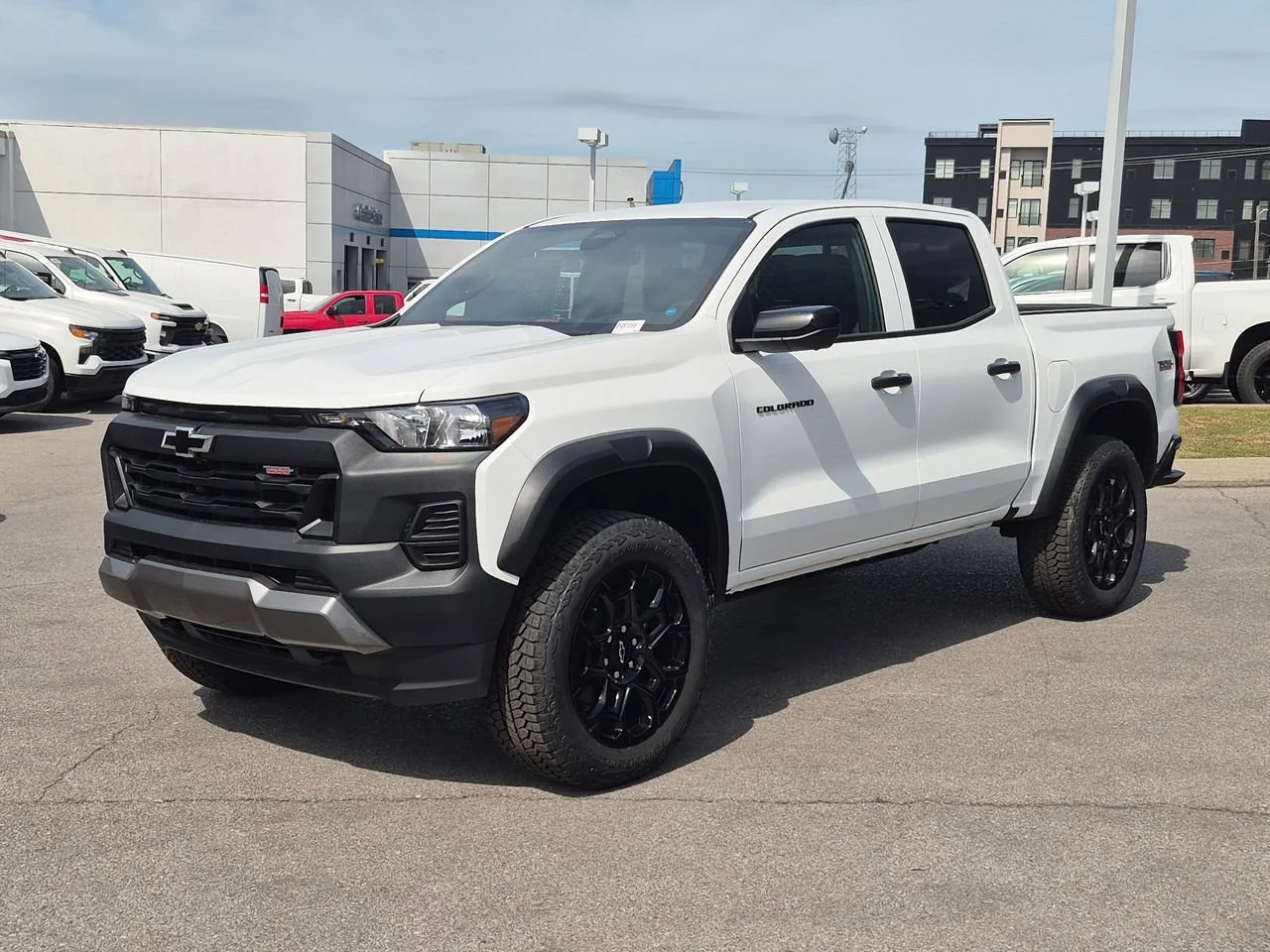 New 2026 Summit White Chevrolet Trail Boss image 1