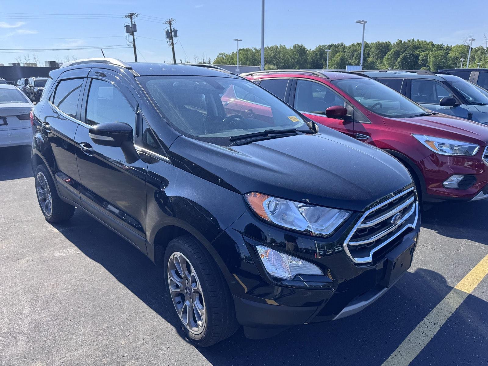Used 2021 Shadow Black Ford Titanium image 3