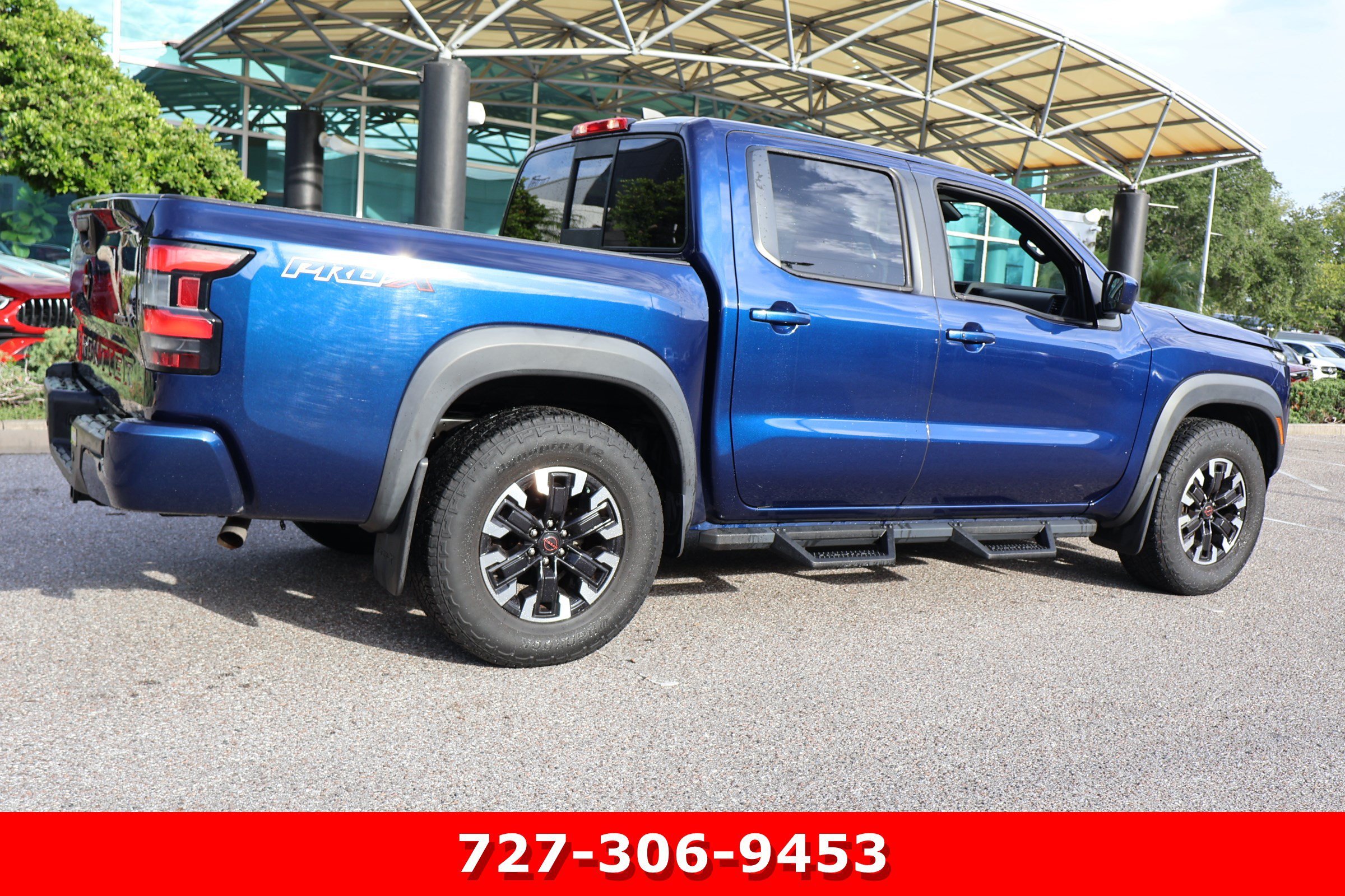 Used 2022 Deep Blue Pearl Nissan PRO-X image 7