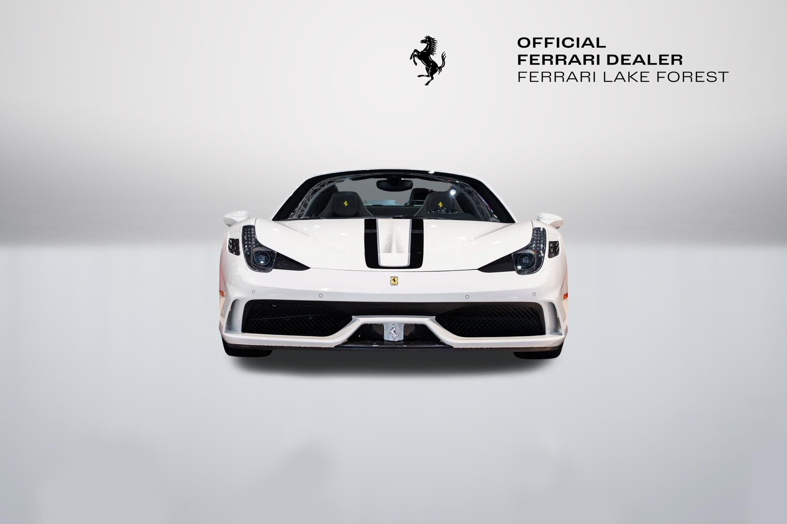 Certified Used 2015 Bianco Avus Ferrari Speciale Aperta image 7