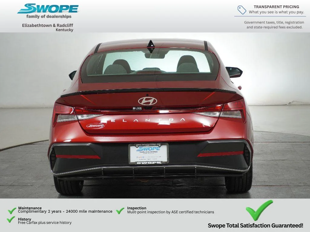 New 2026 Ultimate Red Hyundai SEL Sport Premium image 4