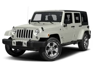Used 2017 White Jeep Sahara 4x4 image 1