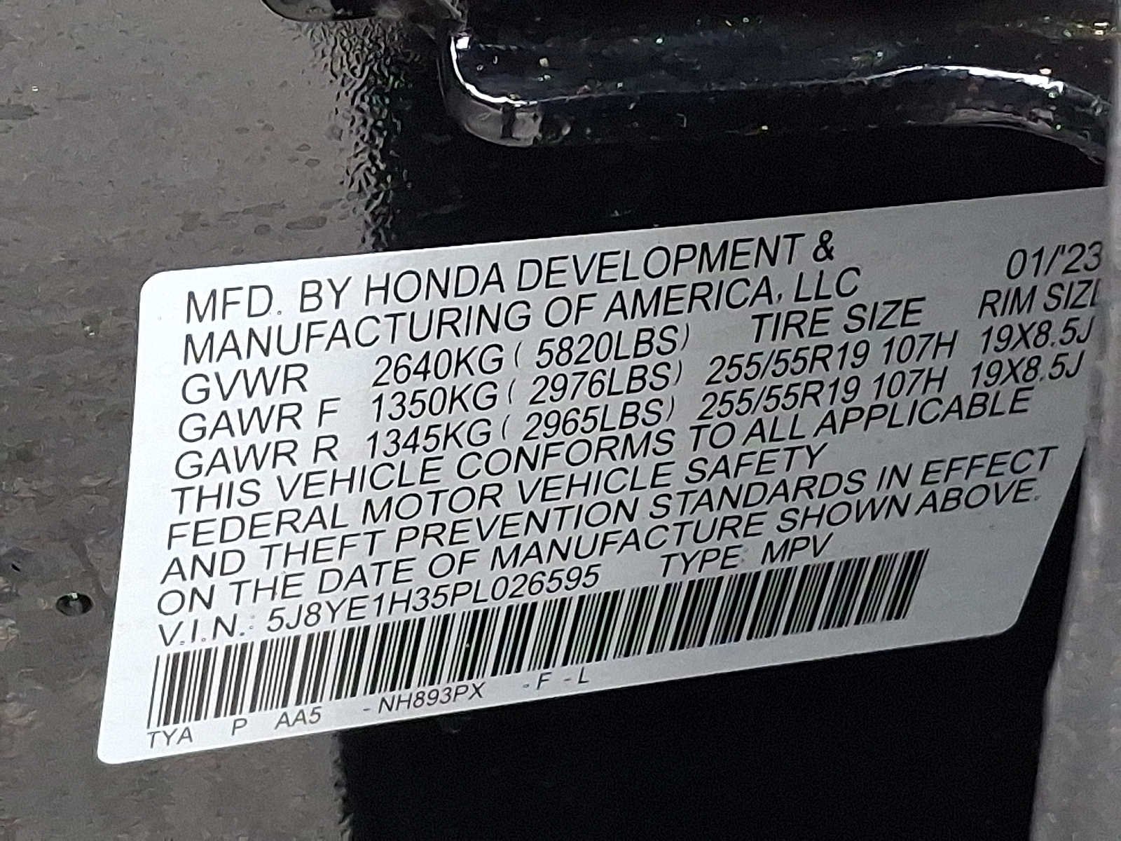 Certified Used 2023 Majestic Black Pearl Acura SH-AWD image 27