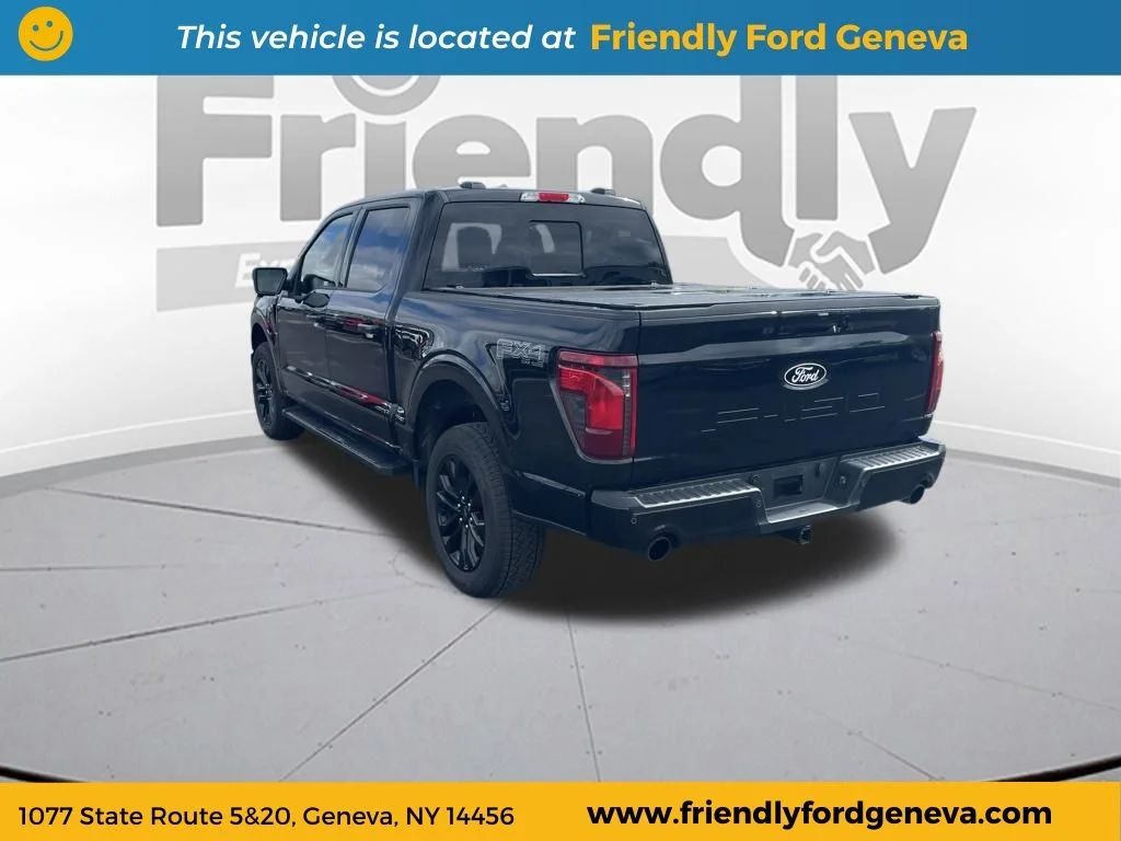 Used 2025 Agate Black Metallic Ford XLT image 43