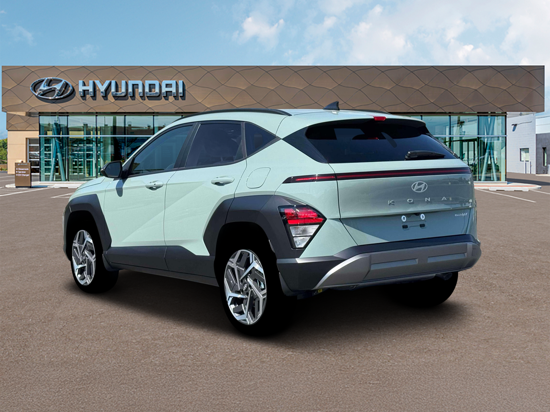 New 2026 Green Hyundai SEL Premium AWD image 5