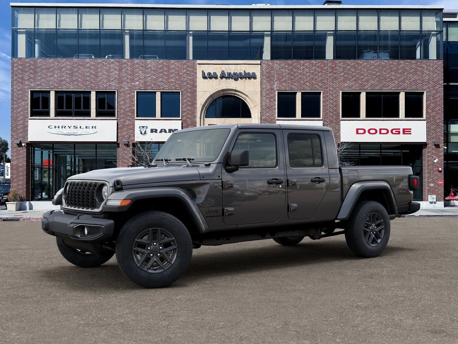 New 2026 Granite Crystal Metallic Clear-Coat Exterior Paint Jeep Sport S image 28