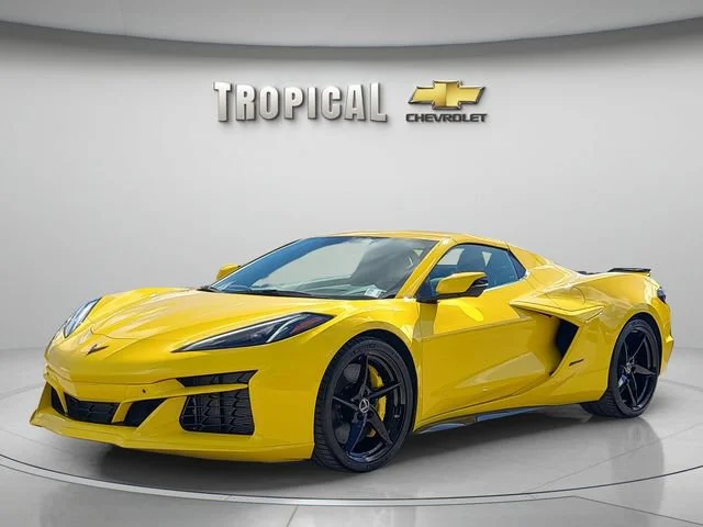 New 2025 Competition Yellow Tintcoat Metallic Chevrolet 3LZ image 1