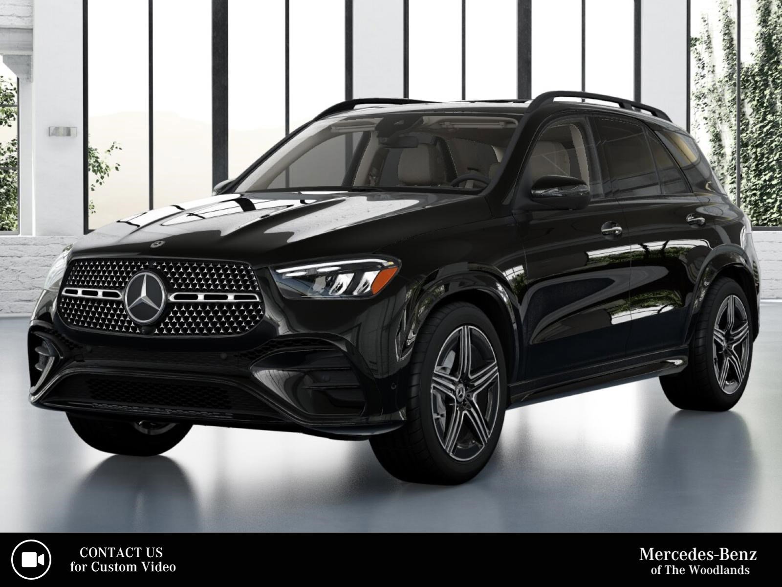 New 2026 Obsidian Black Metallic Mercedes-Benz GLE 350 image 1