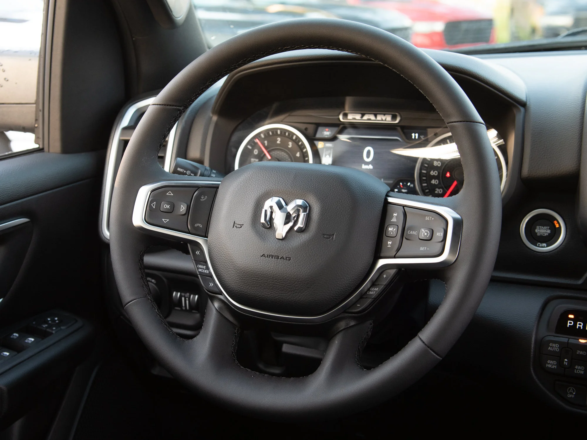 New 2026 Black RAM Big Horn Night* Crew Cab 4x4, Level 2 Equip Group, Heated Seats, Alpine Audio image 12